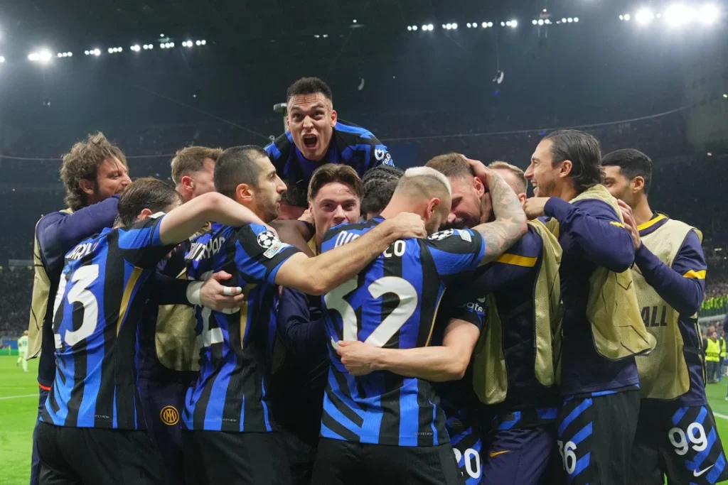 Inter Barcellona pagelle quotidiani sportivi Champions League 2024-2025
