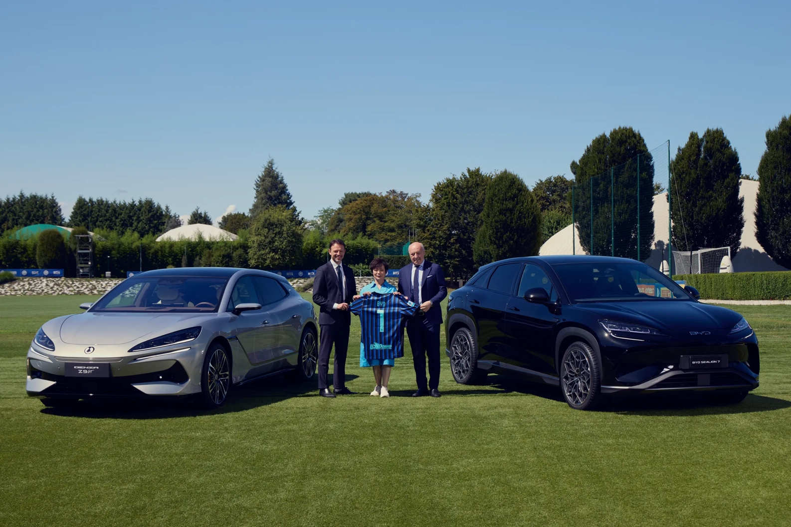 Inter partnership Gruppo BYD