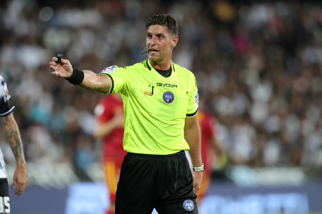 Giuseppe Collu arbitro Milan Cremonese